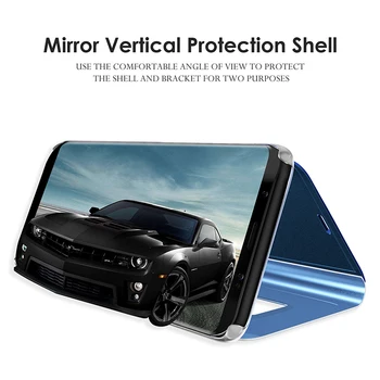 360 Smart Full Cover Case for Samsung Galaxy A51 A71 A01 S20 Ultra Plus A30 A40 A50 A7 2018 A6 A8 Plius A9 2018 Veidrodis Telefono dėklas