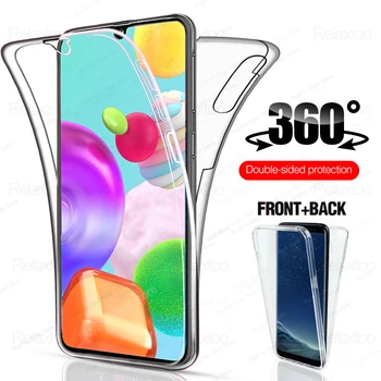 360 Visiškai Aiškiai Samsung Galaxy A41 A51 A71 Minkšto Silikono Mobiliojo Telefono Dangtelį Samsung 