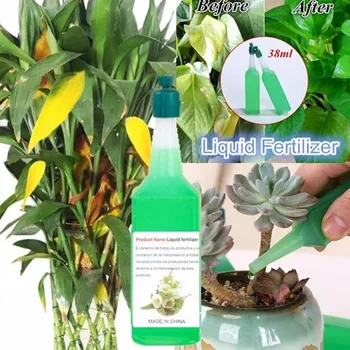 38ml Hydroponic Augalų Maistinių medžiagų Tirpalo Trąšų Bambuko Gėlių Trąšos Vazoninių Ekologiškos Koncentruotos Lapus Sėklos, Trąšos