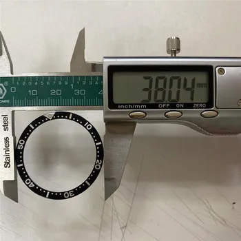 38MM Aliuminio Žiūrėti Bezel Žiūrėti Įterpti Žiedą ir Laikrodį Remontas, Dalys