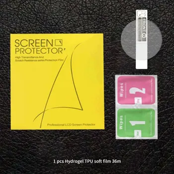 39mm 36mm Screen Protector, Minkštas Filmas Microwear L16 Smartwatch/L13/S30/DT95 Smart watch/Šiaurės KRAŠTO Apache Dial Aukštos Kokybės