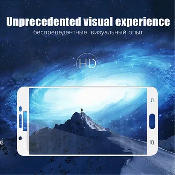 3D Apsauginė Visiškai Padengti Grūdinto Stiklo Samsung Galaxy A3 A5 A6 A7 A8 Plius A51 A71 A81 Screen Protector Filmas J2 J4 Core