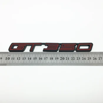 3D Automobilių Lipdukai Metalo GT350 GT 350 logotipą, automobilių stilius Ženklelis Emblema Uodega Decal Ford 15-16 Mustang Shelby Automobilių Reikmenys