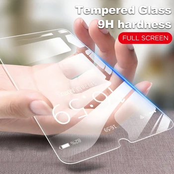 3D Full Klijai Grūdintas Stiklas Meizu M10 Pro Pilnas draudimas 9H Apsauginės plėvelės Ekrano apsaugos Meizu M 10