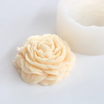 3D gėlių Muilo Pelėsių Silikono Torto Žvakių Liejimo 