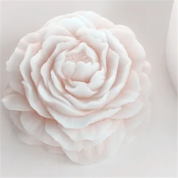 3D gėlių Muilo Pelėsių Silikono Torto Žvakių Liejimo 