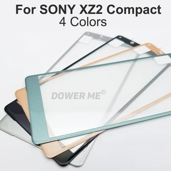 3D Išlenkti Minkštas Anglies Pluošto Krašto Pusėje Priklijuotas Screen Protector, Grūdinto Stiklo Plėvelė Sony Xperia XZ2 G8341 XZ2 Kompaktiškas Mini XZ2c