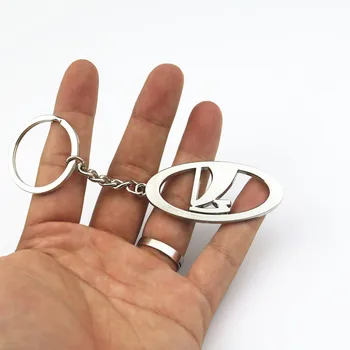 3D Metalo Automobilio Raktų Žiedas už Lada 1Pc Mados Prekės ženklo Naujų Auto Tiekimą 