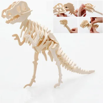 3D Modeliavimas Dinozaurą-Galvosūkį Žaislai 