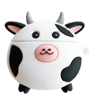 3D Pieninių Karvių Atveju Airpods 1 2 