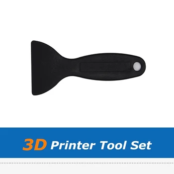 3D Spausdintuvas Dalys SLA DLP Dervos Specialių Įrankių Rinkinys Plastikinis Kibiras Šalinimo Įrankį, Juoda Kastuvu Mentele Derva Bakas