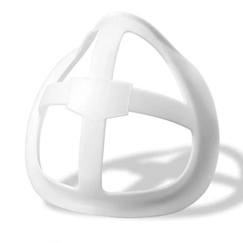 3D Veido Kaukė Vidinis Laikiklis Silikono Vidaus Paramos Kadras Po Kadro Lūpų Protector Daugiau Erdvės Kvėpavimas Suaugusiems