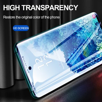 3D Visiškai Padengti Grūdinto Stiklo Samsung Galaxy S10 S20 Plius S20e Screen Protector Filmas Pastaba 10 9 S8 S9 S10 Apsauginis Stiklas