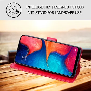 3D Įspaustu Gėlių Odos Flip Case For Samsung J1 Mini Premjero J2 Core J4 J6 + 2018 j3 skyrius J5 J7 Pro 2017 Piniginės Savininkas Stovo Dangtelis
