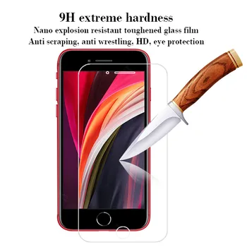 3pcs grūdintas stiklas apple iphone se 2020 apsauginis stiklas screen protector, iPhone, SE 2020 ip ifone se Apsauginės plėvelės