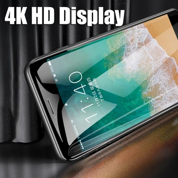 3pcs Telefono Grūdintas Stiklas iPhone XS Max 11 12 Pro XR X SE 2020 Screen Protector Filmas 
