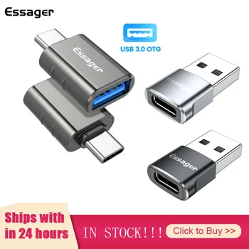 3Types USB 3.0-2.0, Tipas C OTG Adapteris, USB, C, Vyrų Konverteris, Skirtas 