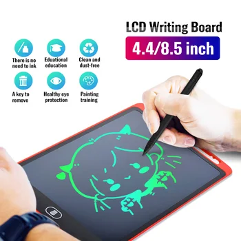 4.4 / 8.5 colių Nešiojamų Smart LCD Raštu Tabletė Elektroninę Užrašinę Piešimo Grafika Rašysenos Trinkelėmis Valdybos ultra-plonas Valdyba