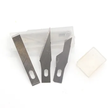 40 vienetų / set atsarginių menčių rankiniai įrankiai daugiafunkcinis popierius-cut pjovimo