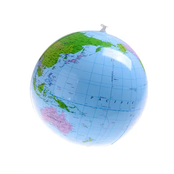 40CM Anksti Švietimo Pripučiami Žemę, Pasaulio Geografija Pasaulio Žemėlapio Balionas Žaislas Paplūdimio Kamuolys