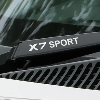 4PCS Automobilių Lipdukai Lango Valytuvas Sporto PVC Lipdukai BMW X5 E70 