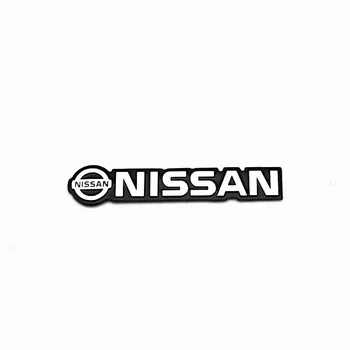 4pcs garsiakalbis aliuminio 3D lipdukas ragų garsas, raidė, lipdukai Nissan Nismo X-trail Almera Qashqai Tiida Teana automobilių stilius