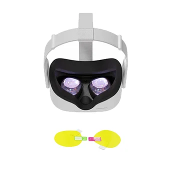 4pcs Objektyvas Kino VR Ekrano Apsauginė Plėvelė Oculus Quest 2 VR Virtualios Realybės laisvų Rankų įranga Šalmas Anti-Scratch Objektyvas Gynėjas Objektyvai