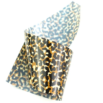 4pcs Sumaišykite Leopard Nagų Folijos Seksualus Žvaigždėtas Dangus Slankiklį Rinkinys Nagų Lipdukai Holo Perdavimo Lipdukas Gelio lenkijos Manikiūro Meno Papuošalai