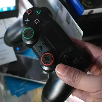 4PCS Šviesos Žaidimas Rankena Kreiptuką Apsauginį Dangtelį naktinė lempa Mygtuką Nykščio Spaustuvai, Dangteliai, XBOX VIENAS X360 Už PS4 Už PS3 PS2