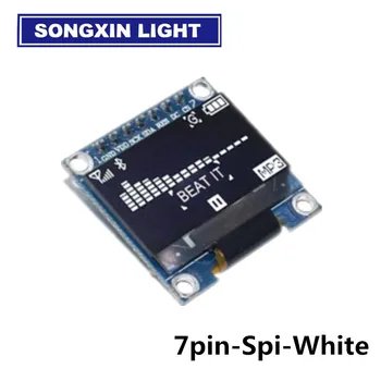 4pin 7pin Balta/Mėlyna/Geltona Mėlyna spalva 0.96 colių 128X64 OLED Ekranas Modulis Arduino 0.96