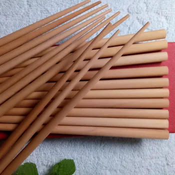 5 Poros Natūralaus bambuko Lazdelės Kinijos Daugkartinio naudojimo neslidus Suši Lazdos Virtuvės Reikmenys Medienos Lazdelės Sveikas Kinijos