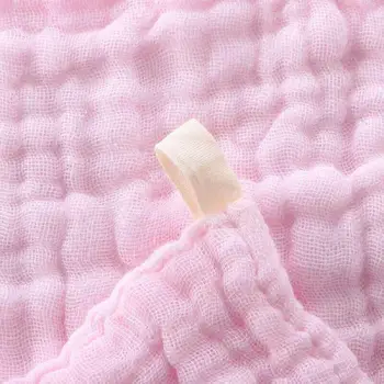 5 Spalvų Baby Rankšluostis Facecloth Kūdikių Vonios Rankšluostis Nosinė Medvilnės Burp Audinys Minkštas Ir Absorbentas 6-Sluoksnis Darželio Washcloth