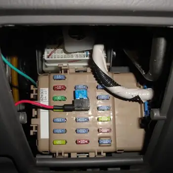 5 Vnt automotri Automobilio Saugiklių dėžė 12v Turėtojas Draudimo ATM Adapte APM Bakstelėkite Mini Disko Micro Add-a-Grandinės Adapteris Saugiklių Rinkinį priedai