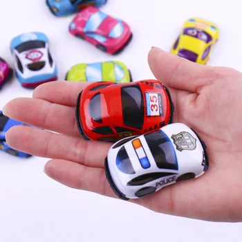 5 VNT./ Daug atsitraukti Automobilių Lenktynių Žaislų Automobiliai Baby Mini Animacinių filmų Mažų Autobusų, Sunkvežimių, lėktuvų, Spalvinga, Vaikams, Žaislai Vaikams Berniukas Dovanos