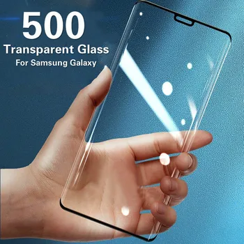 500D Visą Grūdintas Stiklas Samsung Galaxy A01 A21S A11 A31 A51 A71 Screen Protector, Stiklo Samsung A20E A30 A50 A30S A50S