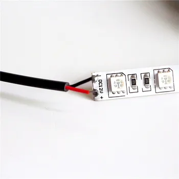 50CM 100CM USB LED Jungtis Kabelių linijos 2pin USB Lizdas, Maitinimo Prijunkite Laidą Jungtys DC5V Vienos Spalvos LED Juostelės Žibintai