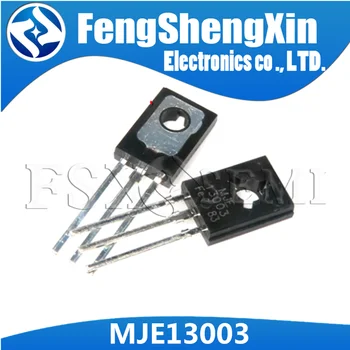 50pcs/daug MJE13003 TO126 E13003-2 E13003 13003 Į-126 Tranzistorius