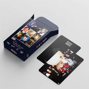 54 Vnt / Set Kpop EXO NCT TXT Albumo Foto Kortelę LOMO Kortelės Atvirukai Apdailos Prekių Gerbėjų Dovanos
