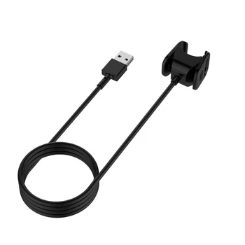 55cm/100cm Įkroviklio Fitbit Mokestis 4 Įkroviklis USB Įkrovimo Kabelis Laido Įrašą Pakeitimo Įkroviklio Fitbit Charge4 Dalys