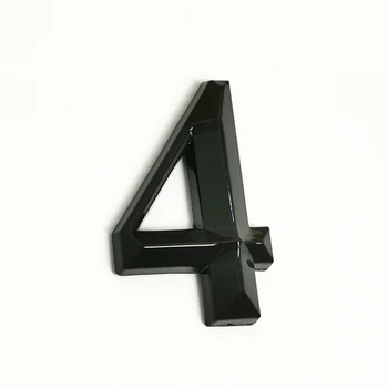 5cm 3D Namo Numeris Lipni, Durų Skaičius Pasirašyti Numerio Skaitmuo Butas Hotel Biuro Duris Adreso namo Numeris Lipdukai Plokštė