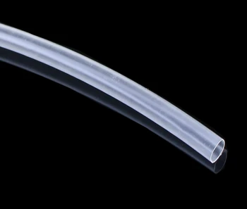 5METER/DAUG 2:1 skaidrus šilumos vamzdžių 1mm 1,5 mm, 2mm 2,5 mm, 3mm 3.5 mm 4mm 5mm, 6mm Skersmens šilumos susitraukiančių tube 