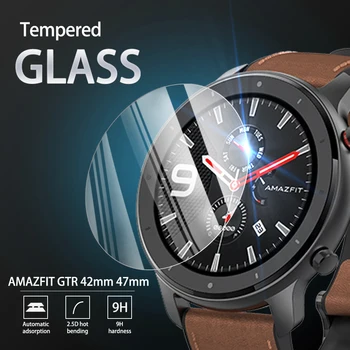 5vnt 9H Premium Grūdintas Stiklas AMAZFIT VTR 42mm 47mm Smartwatch Screen Protector, Plėvelė, Priedai AMAZFIT VTR Žiūrėti