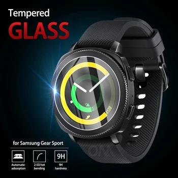 5vnt 9H Premium Grūdintas Stiklas Samsung Pavarų Sporto smart žiūrėti Screen Protector, Plėvelė, Priedai, Skirti 