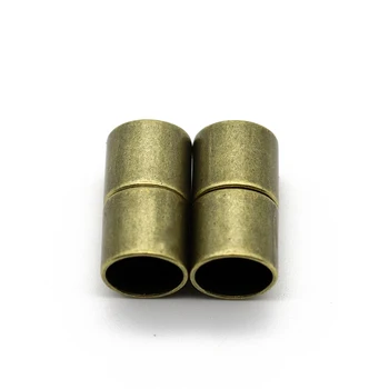 5vnt Aukso Rodis Stiprus Magnetinis Sąsagos Tinka 4mm 6mm 8mm 10mm 12mm Odos Laido Apyrankės Užsegimas Jungtys Papuošalai Priėmimo