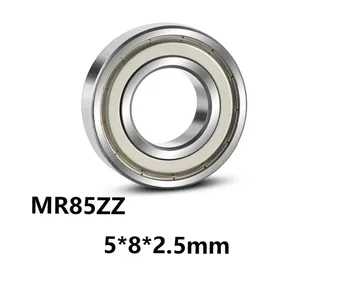 5vnt/daug MR85ZZ giliais Kamuolys Miniatiūriniai Mini Guoliai MR85ZZ MR85-ZZ 5*8*2.5 mm 5*8*2.5 Guolių Plieno Medžiagos