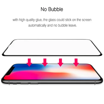 5vnt iPhone 6 7 8 Plus stiklo iPhone XR X XS 11 Pro MAX screen protector apsauginės Plėvelės grūdintas stiklas pilnas draudimas 5 5S 5C SE