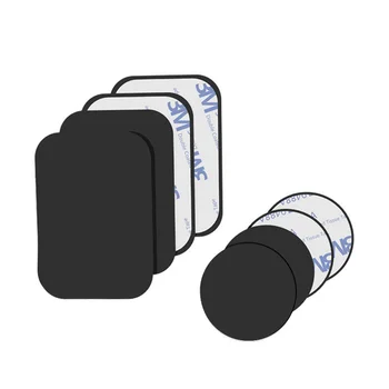 5vnt Magnetinės Metalo Plokštė, Automobilinis Telefono Laikiklis, Universalus Geležies Lapas Disko Lipdukas Mount Mobiliojo Telefono Magnetas Stovėti IPhone 12 X
