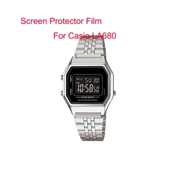 5vnt Nano Screen Protector Kino Apsaugas Casio LA680 Sporto Žiūrėti Sprogimui atsparią Apsauginę už Casio LA680WGA-1B LA680WGA-1D