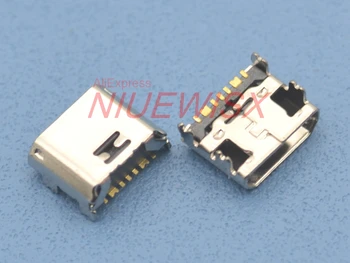 5vnt nauji 7 PIN 7pin mini micro usb įkrovimo įkrovimo jungtis prijunkite dock lizdas uosto Samsung i9082 i9080 i879 i8552 i869