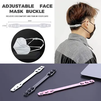5VNT trijų įrankių reguliuojamas kaukė kabliukais aukštos kokybės nešiojamų daugkartinio naudojimo neslidus kaukė ausies patraukti plėtiniai karšto pardavimo trijų spalvų FY